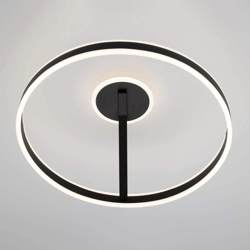 Citilux Дуэт CL719761 LED Люстра с пультом Чёрный