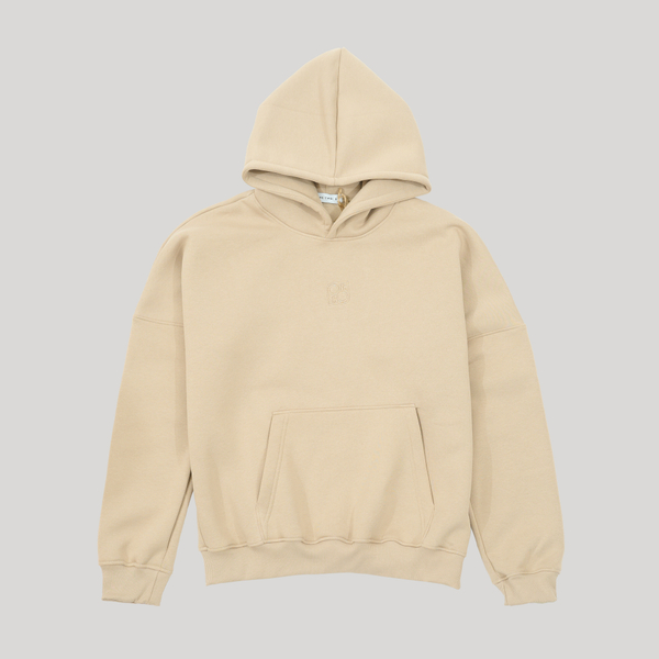 Hoodie Simple Taupe