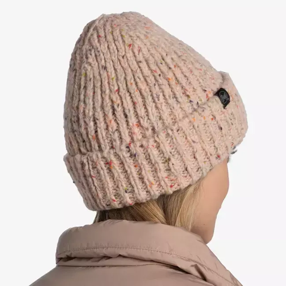 Шапка Buff Knitted & Fleece Band Hat Kim Pale Pink (US:one size)