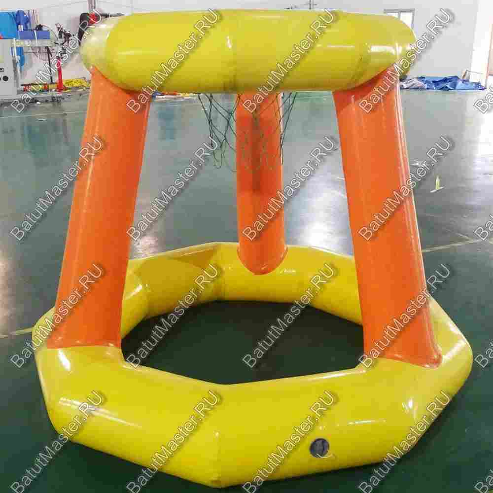 Надувной водный аттракцион "Корзина для баскетбола" 1,5*1,5*1,5 м