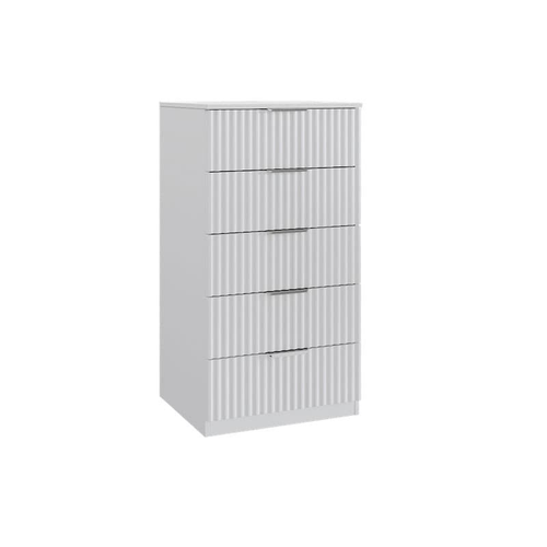 Комод Валенсия - 5, белый