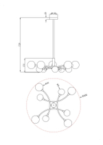 Люстра Freya FR5116PL-08BS