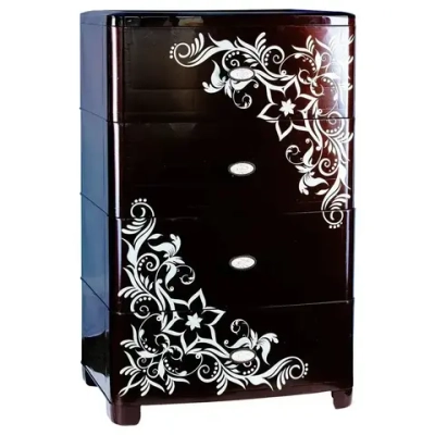 Комод широкий Эдем гладкий (шоколад)