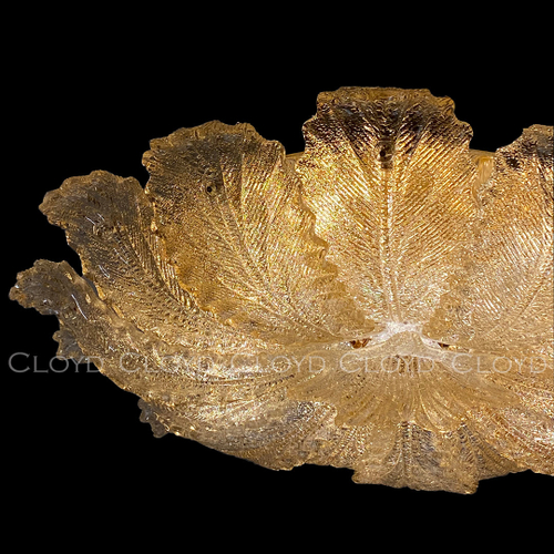 Потолочный светильник Cloyd HERBARY-A FM15 / Ø80 см - блестки в стекле (арт.11308)