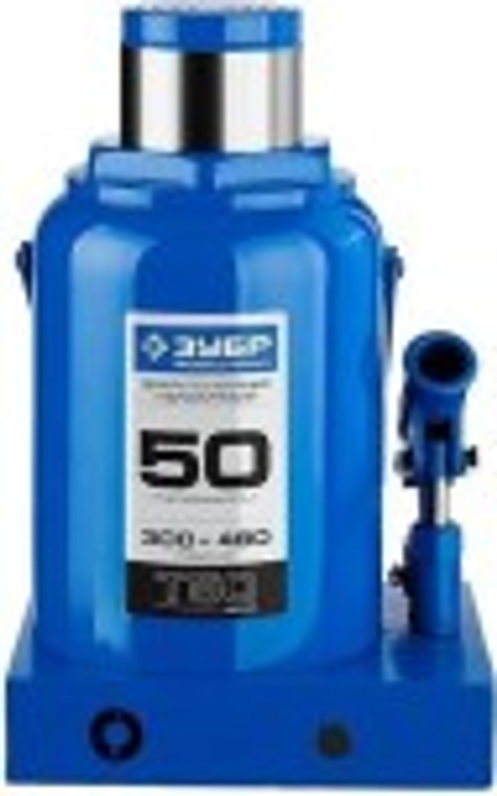 Домкрат бутылочный ЗУБР "ПРОФИ" 43060-50 (50 т - 300/480 мм) 43060-50_z01