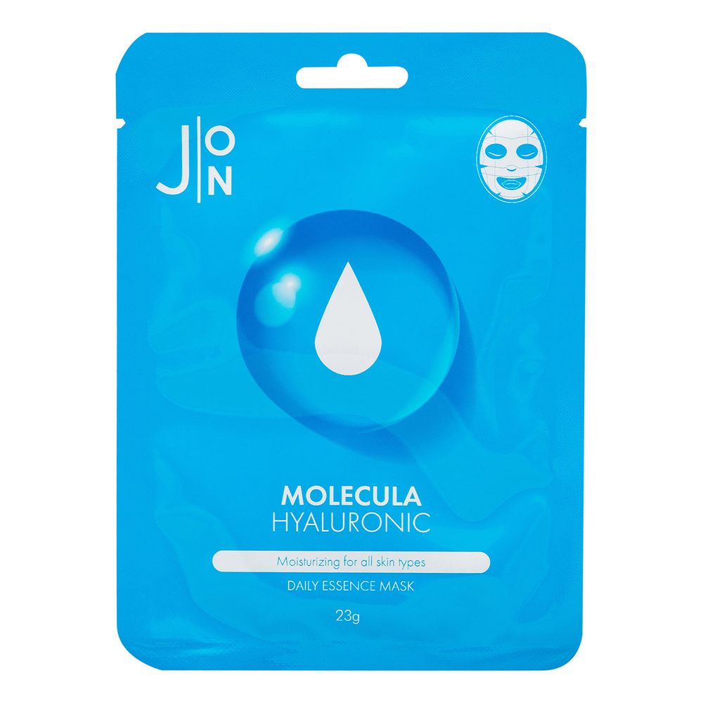 J:ON Molecula Hyaluronic Daily Essence Mask тканевая маска с гиалуроновой кислотой