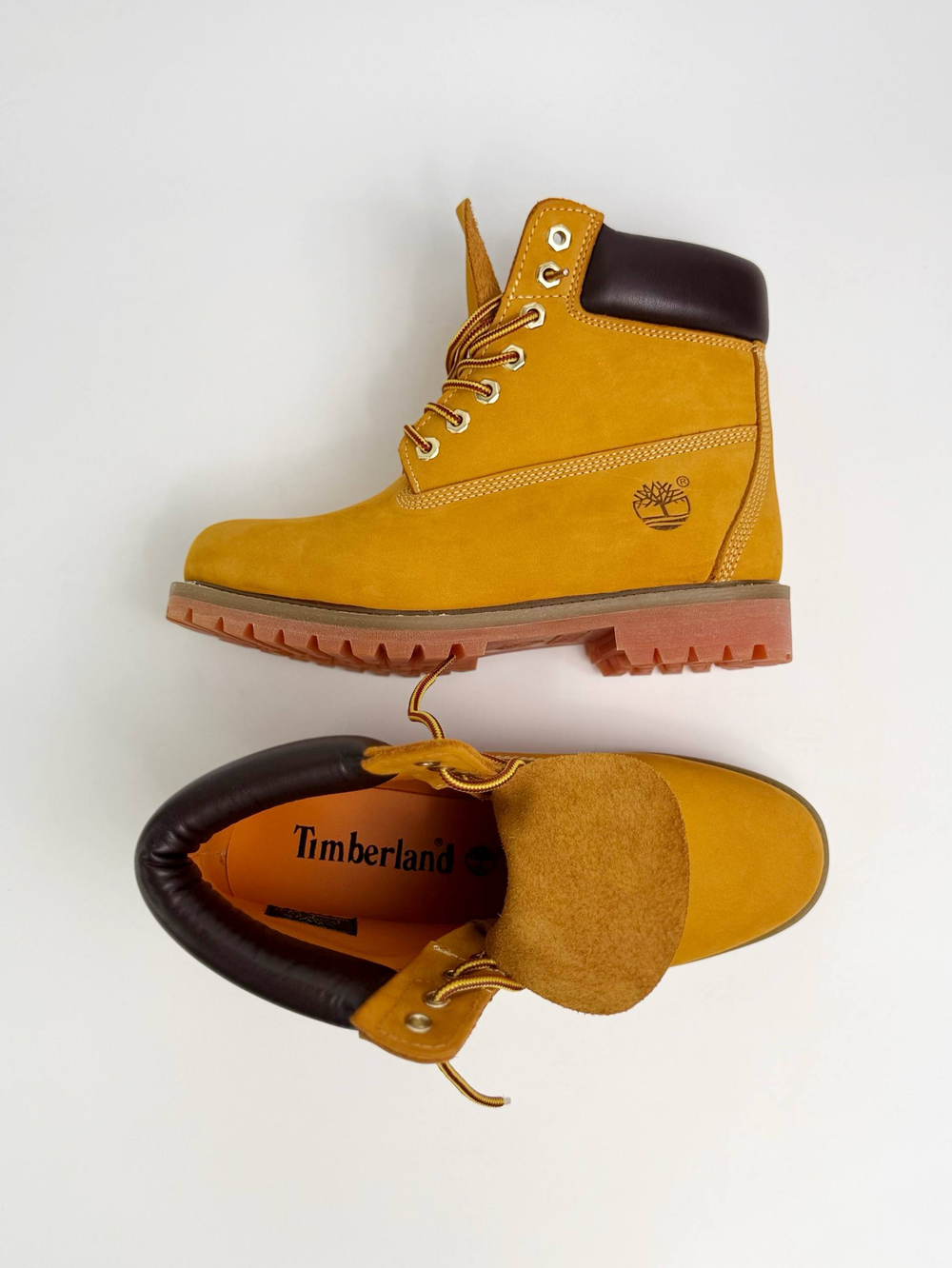 Ботинки Timberland #N584 (оранж.)