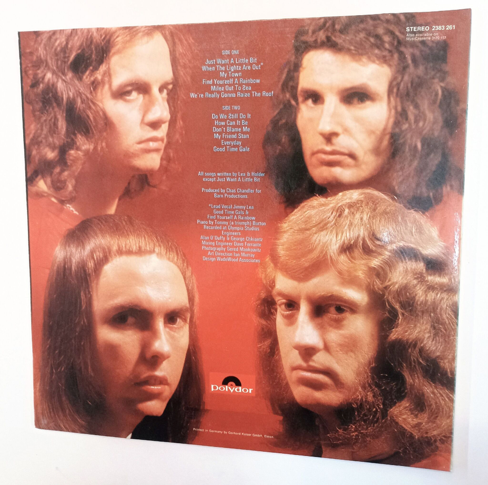 Винтажная виниловая пластинка LP Slade Old New Borrowed And Blue (Germany 1974)