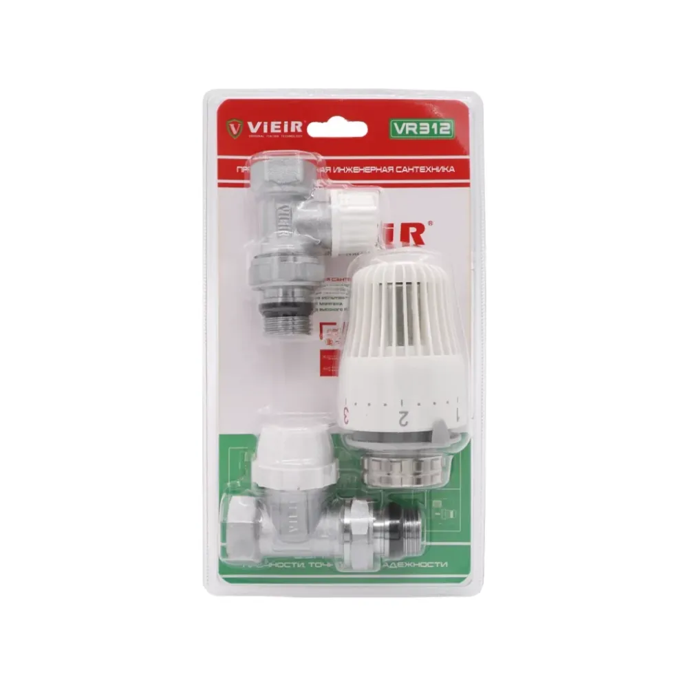 Комплект терморегулирующий прямой 1/2 VR312