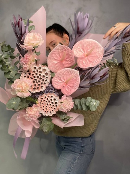 Букет Розовая Лагуна