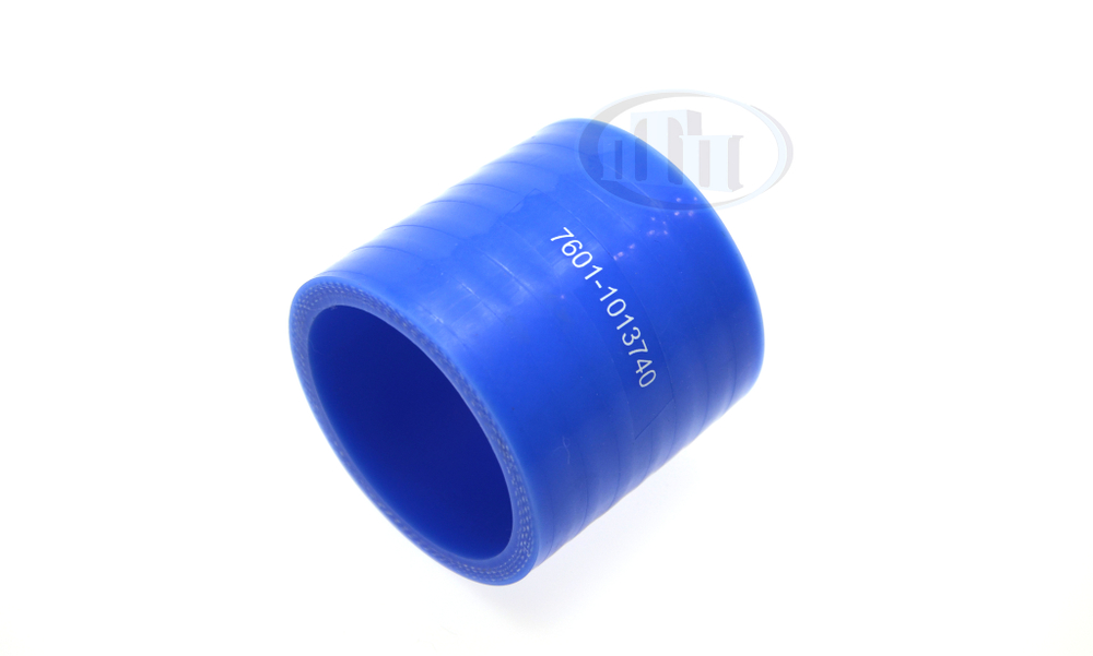 Патрубок теплостойкий (D= 55 mm, L= 60 mm ) ЯМЗ синий MVQ (7601-1013740) ПТП