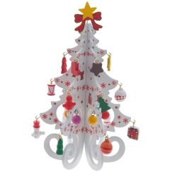 GAEM Фигурка декоративная "Ёлка", L14 W1,5 H18,5 см, 3в.