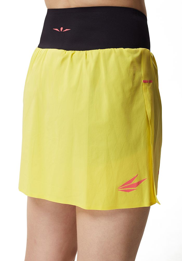 ЮБКА ЖЕНСКАЯ 2IN1 SKIRT | YELLOW PINK