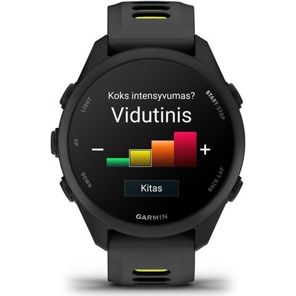 Умные часы Garmin Forerunner 170, Черный | Black/Amp Yellow (010-03920-00 | 010-03920-50)