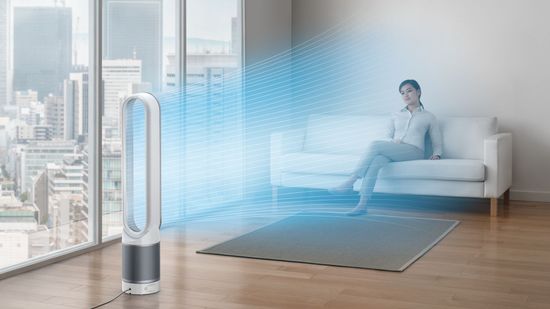 Очиститель воздуха Dyson Pure Cool tower TP00, белый/серый