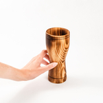 Деревянный стакан из кедра для напитков 300 мл. C63