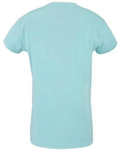 Футболка для мальчика теннисная Babolat Exercise Graphic Tee Boy - angel blue heather