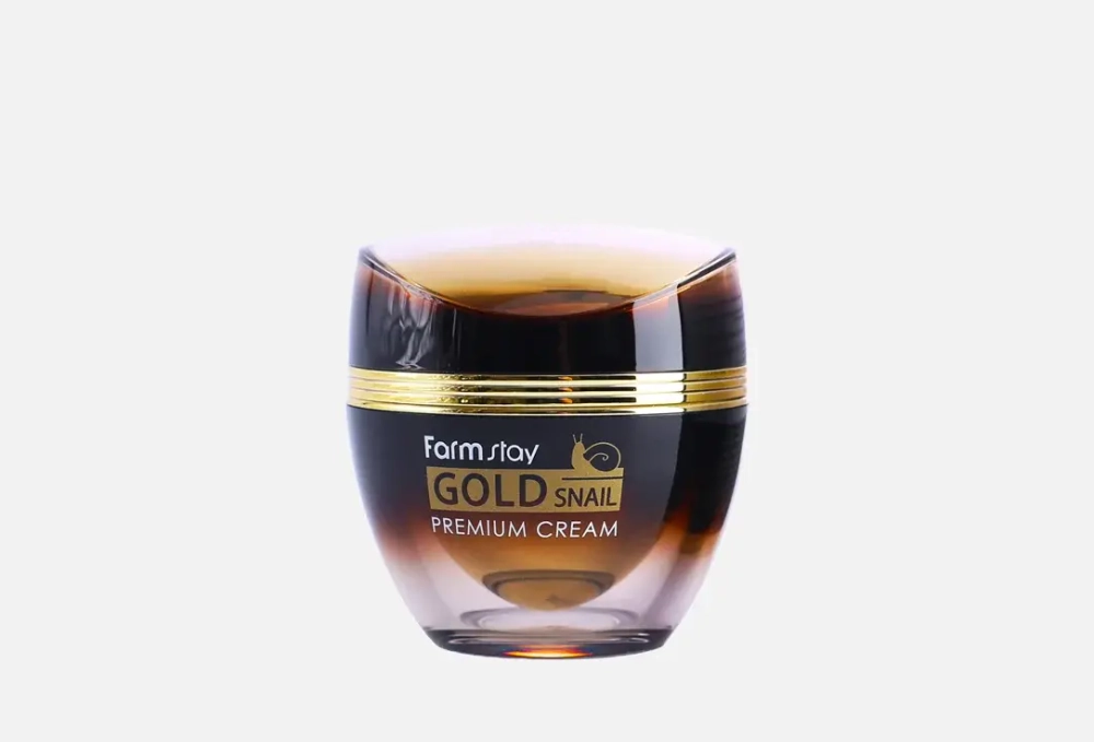Премиальный крем с золотом и муцином улитки Farm Stay Gold Snail Premium Cream