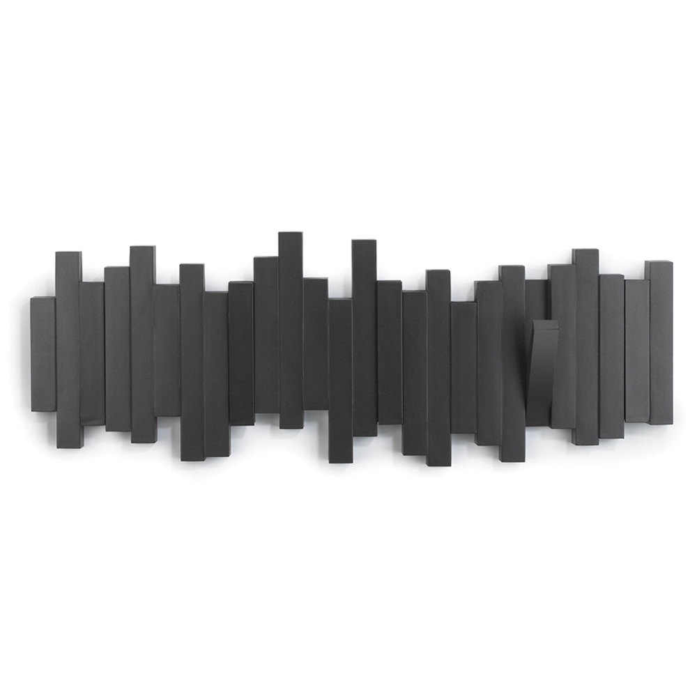 Вешалка настенная Sticks черная, Umbra