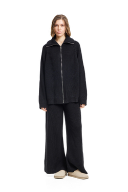 Свитер на молнии WARM BLACK