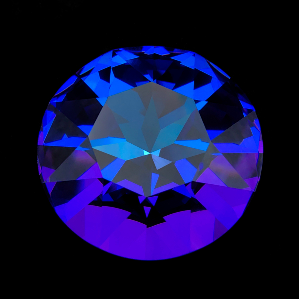 Swarovski 1201 Round FS, Crystal Heliotrope F