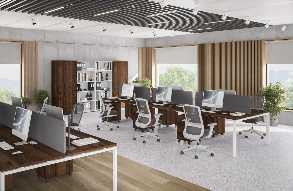 Рабочая станция на металлокаркасе SG.256.44 СИГМА (SIGMA) МК40х40