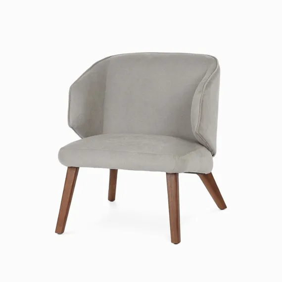 Лаунж-кресло Zazy, светло-серое