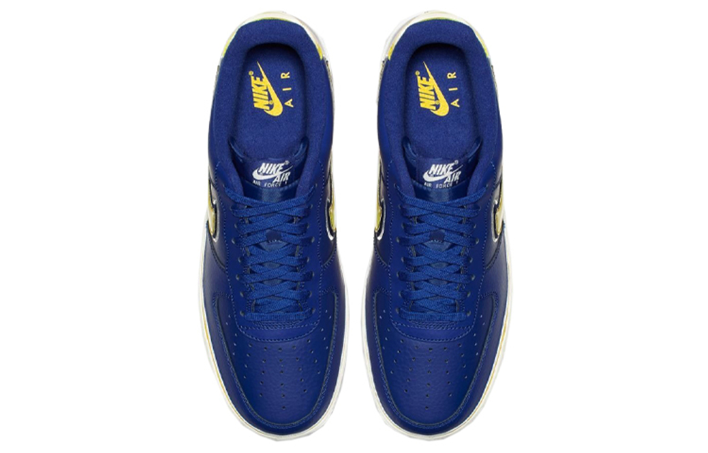 Кроссовки Nike Air Force 1 Sport Nba Deep Royal University Gold