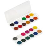 Акварель Мульти-Пульти "Енот в Красном море", медовая, 24 цветов, без кисти, пластик, европодвес