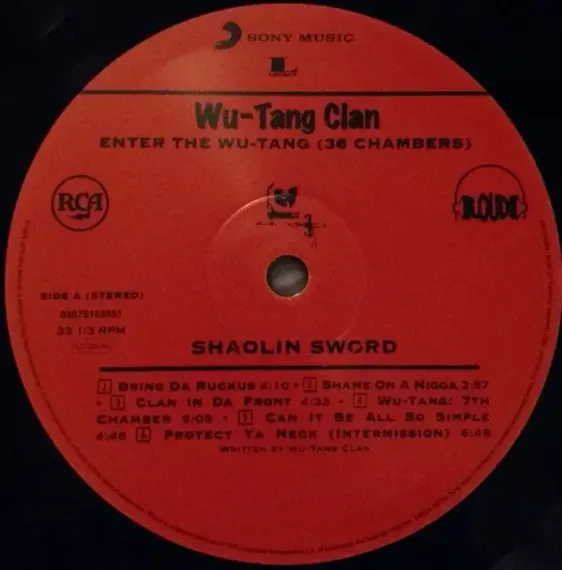 Wu-Tang Clan – Enter The Wu-Tang (36 Chambers) LP