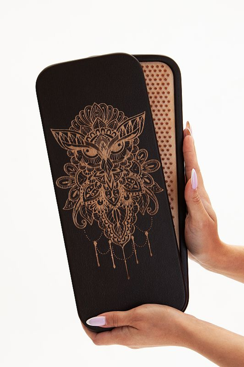 Доска садху Сова медные гвозди