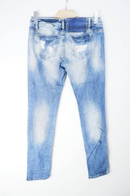 Джинсы Galliano стильные, маркировка 27, визуально на 42/44 размер