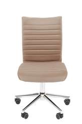 Офисное кресло Chairman 033 Россия ткань велюр T-6 бежевый