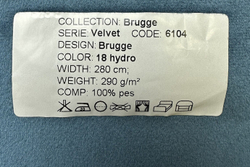 Бархат Brugge hudro (Брюгге гудро) 18