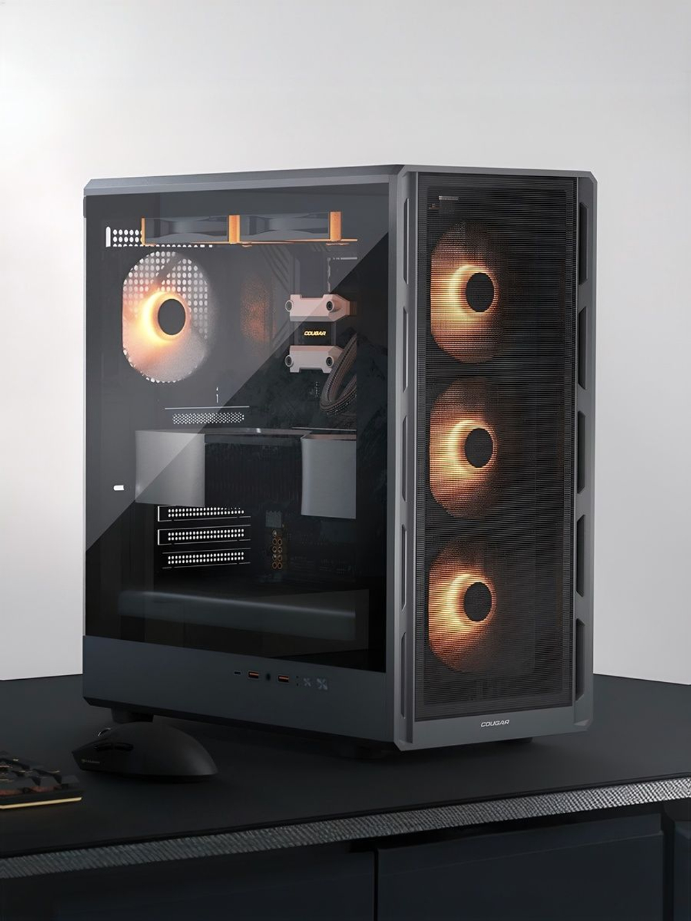 Мощный игровой компьютер Intel Core i5-13400F 10ядер, RTX4070 SUPER 12ГБ, 32ГБ, SSD m.2 1000ГБ, 750W, Win 11 Pro