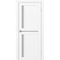 Купить Межкомнатная дверь экошпон Турин 523.221 белый снежный остеклённая