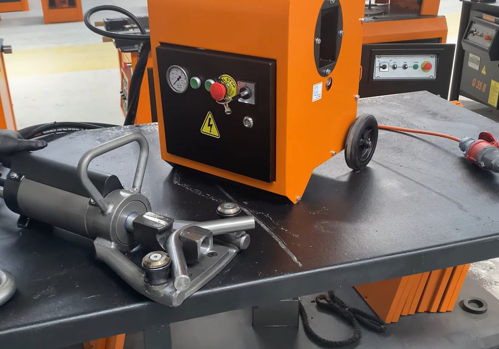 Портативный станок для гибки арматуры GocMakSan A 40 - [GMS A40 / 1,1 кВт / до 36 мм]