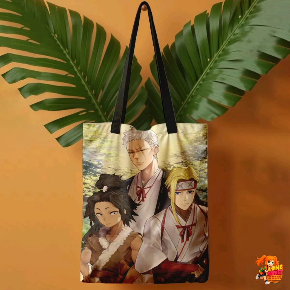 Сумка шоппер с принтом Адский Рай