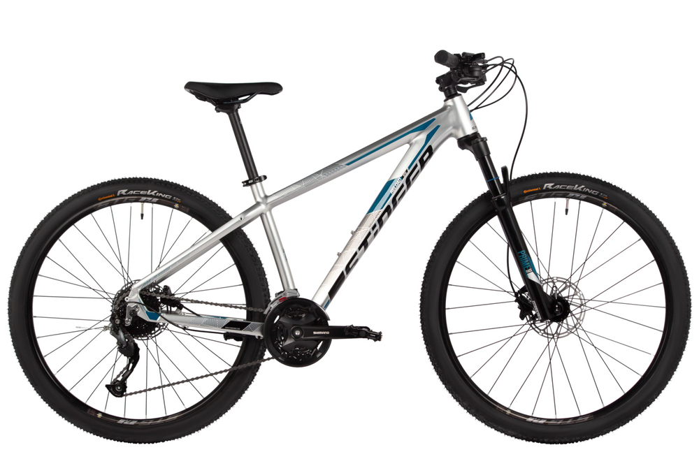 Велосипед 27.5" STINGER RELOAD STD 45 р.16" серебряный