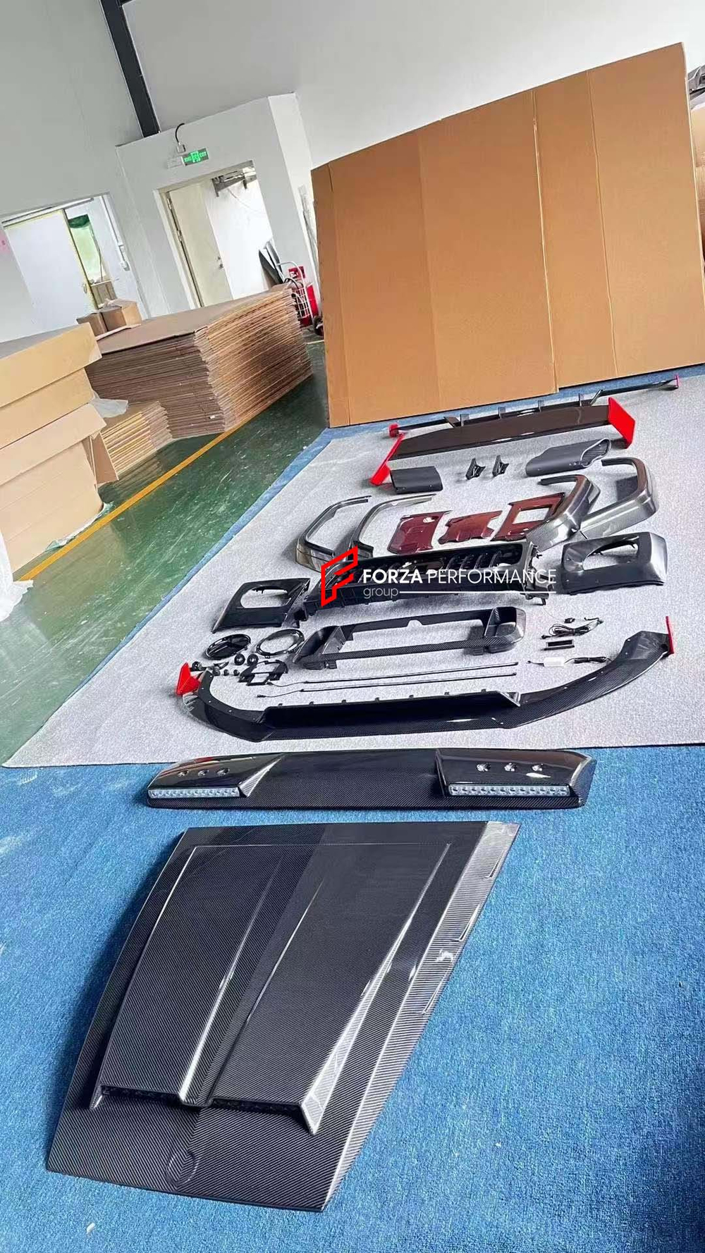 Карбоновый обвес для Mercedes-Benz G-Class G63 W463A/W464 2021+ Мерседес Гелик гелентваген