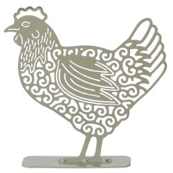 GAEM Фигурка декоративная "Курица", L17 W3,5 H18 см