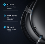 Наушники беспроводные Hoco. W35 MAX (TFcard+AUX)