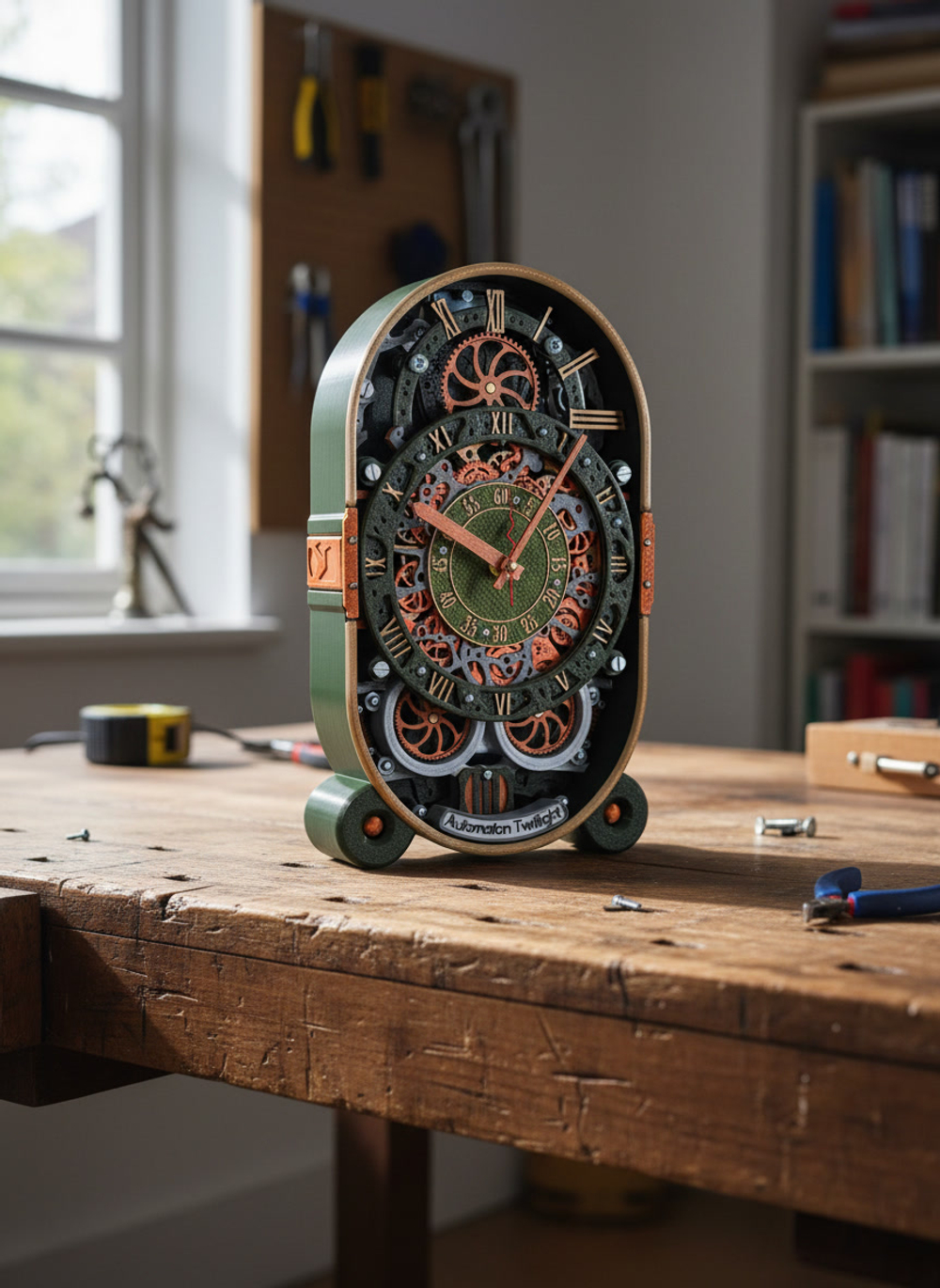 Настольные часы "Аutomaton Twilight" (Автоматон Сумерки)