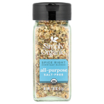 Simply Organic, Spice Right, смесь специй для ежедневного использования, универсальная, без соли, 51 г (1,80 унции)