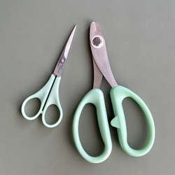 Ножницы и кусачки для флористической проволоки / Набор из двух инструментов для лепки декоративных цветов из сахарной мастики, глины, холодного фарфора