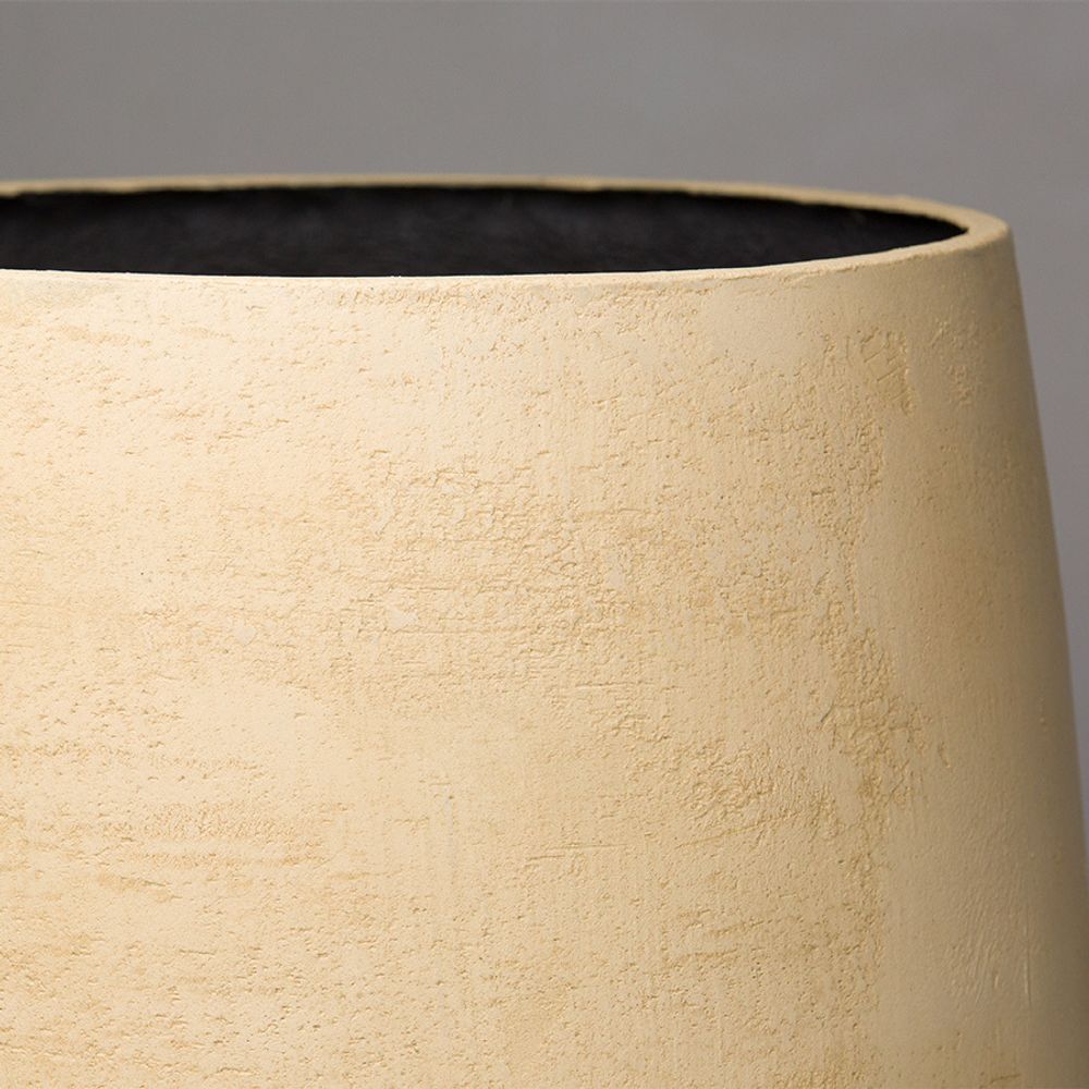 Кашпо CONIC LEMON CLAY 40x40x70