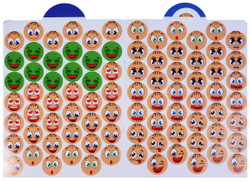 Наклейки-смайлики. На море