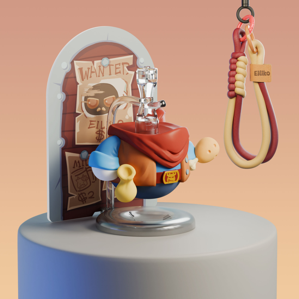 Тайная коробка со сменным тельцем к игрушке- брелку Эйлико , Eiliko сюрприз бокс