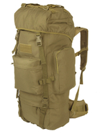 Рюкзак тактический Grizzly 75 л Cordura 500D Светлый хаки