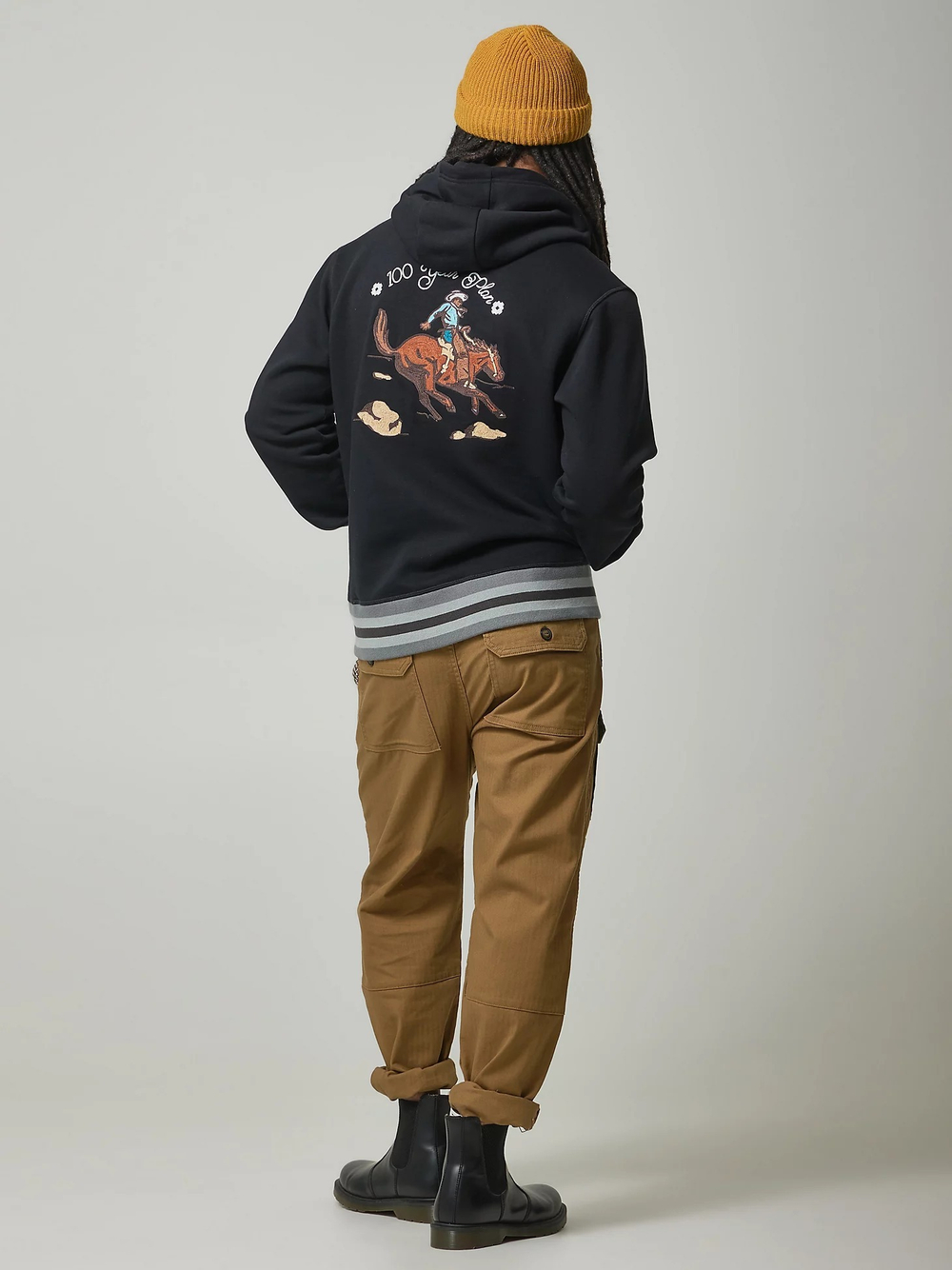 Толстовка мужская LEE® X THE BROOKLYN CIRCUS® LONG SLEEVE FLEECE HOODIE